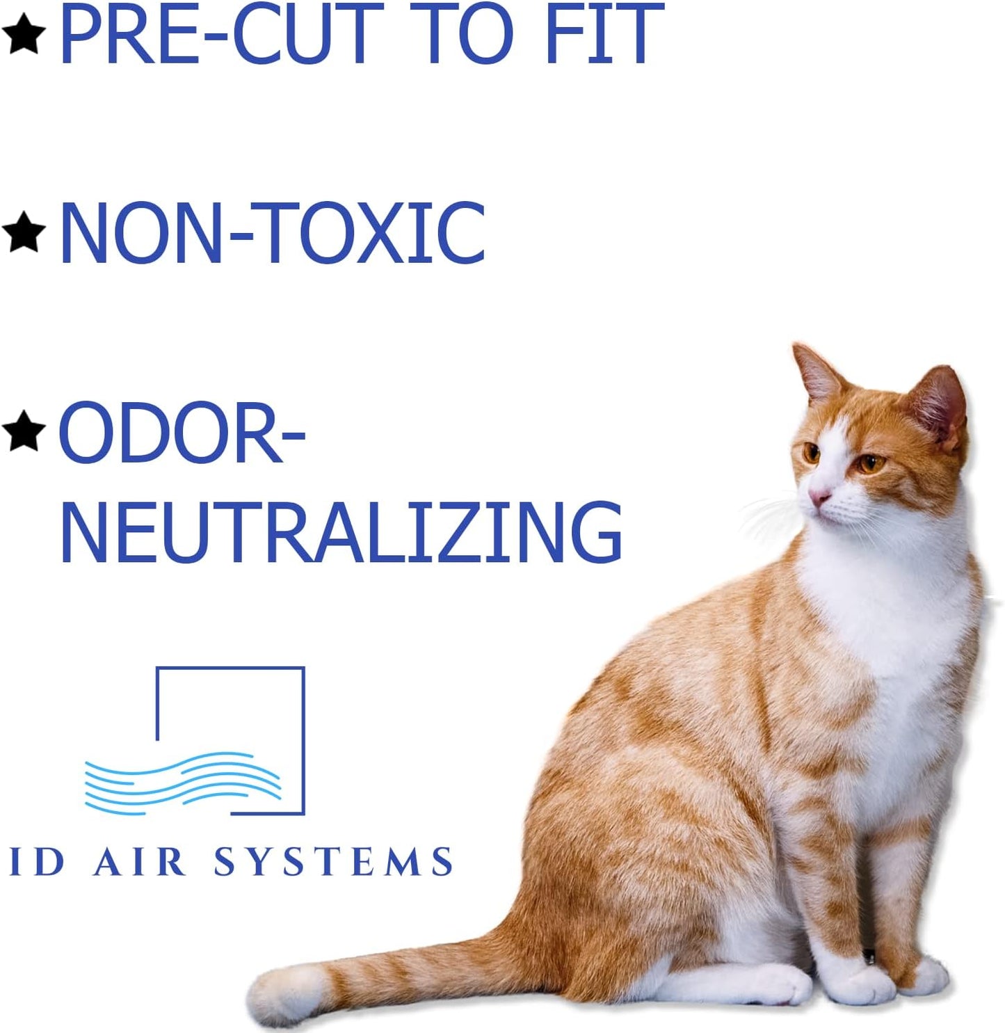 Replacement Filters Compatible with Litter-Robot 3, Activated Charcoal Cat Litter Box Filters Eliminate Odors and Keep Your Home Fresh, Easy Installation